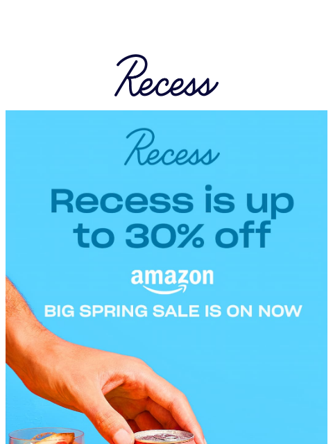 takearecess newsletter: spring is here & so is our sale