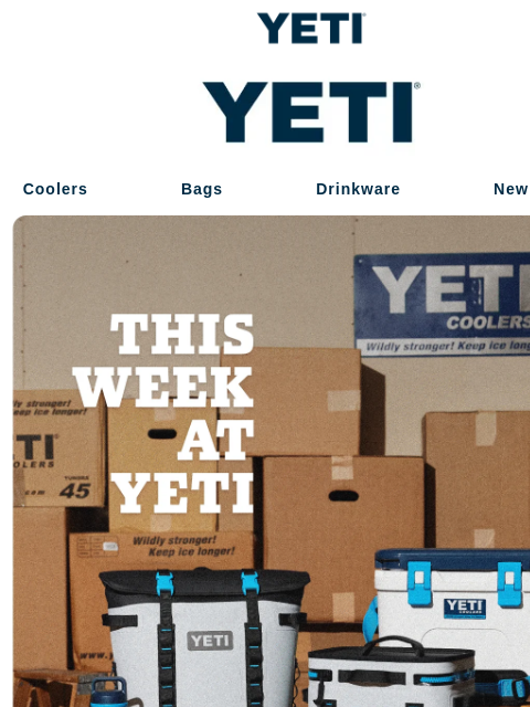 yeti newsletter: A Color Drop That’s Better Than New