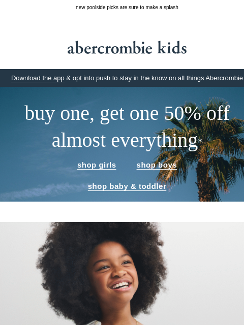 abercrombie newsletter: a deep dive into new swim