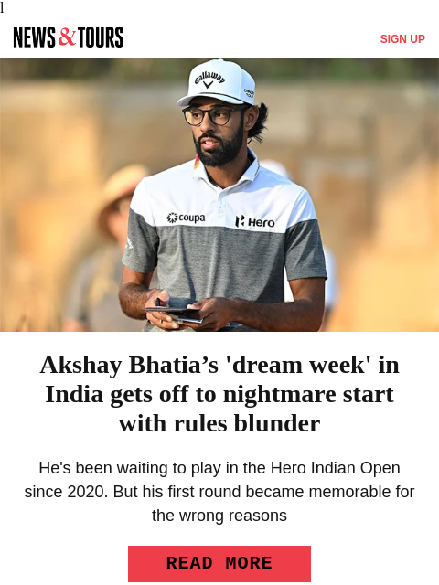 golfdigest newsletter: Rory dishes on Masters disagreement with Bryson