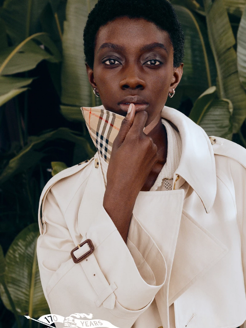 burberry newsletter: Discover tropical gabardine