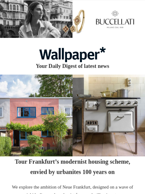 futureplc newsletter: Tour a modernist housing gem