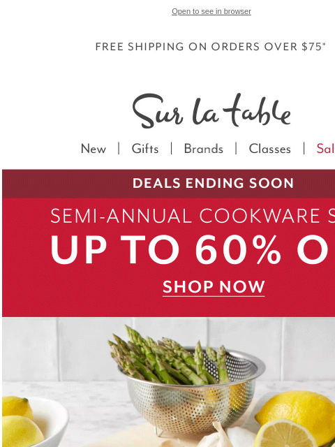 Featuring Le Creuset, All-Clad, Breville, Staub, KitchenAid and more. Treat yourself. ‌ ‌ ‌ ‌ ‌ ‌ ‌ ‌ ‌ ‌ ‌ ‌ ‌ ‌ ‌ ‌ ‌ ‌ ‌ ‌ ‌ ‌ ‌ ‌ ‌ ‌ ‌ ‌ ‌ ‌ ‌ ‌ ‌ ‌ ‌ ‌ ‌ ‌ ‌ ‌ ‌ ‌ ‌ ‌ ‌ ‌ ‌ ‌ ‌ ‌ ‌ ‌ ‌ ‌ ‌ ‌ ‌ ‌