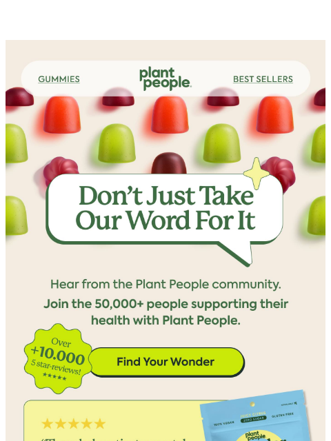 plantpeople newsletter: What our community is saying 💚