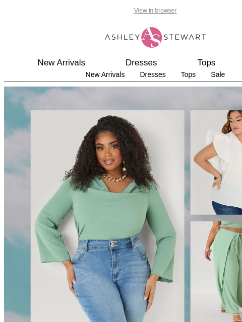 ashleystewart newsletter: 👚50% off TOPS & BOTTOMS👖