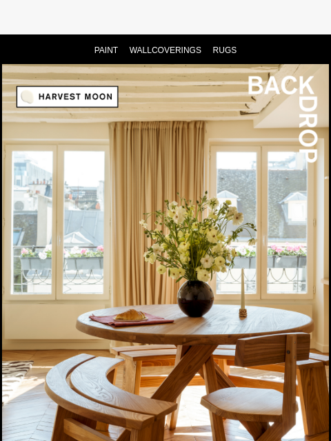 backdrophome newsletter: SPRING CLEANING FOR YOUR WALLS 🎨