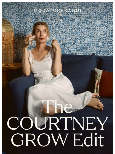 modaoperandi newsletter: Fresh picks from Courtney Grow