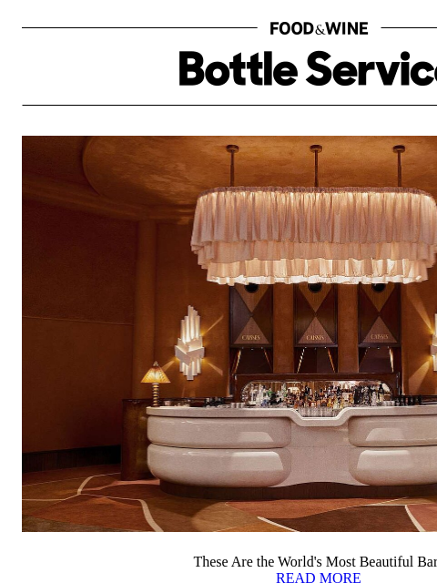 foodandwine newsletter: These Are the World's Most Beautiful Bars