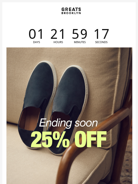 greatsbrand newsletter: Spring sale is ending soon