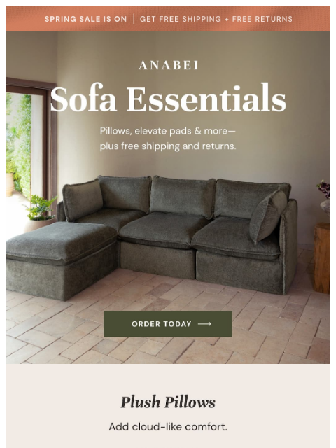 anabei newsletter: The Essentials for Custom Comfort