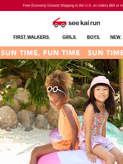 seekairun newsletter: Sunscreen? Check. Vacation shoes? Not yet.