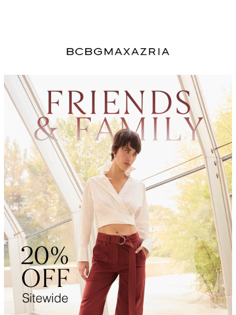 bcbg newsletter: The Most-Wanted Styles on Sale
