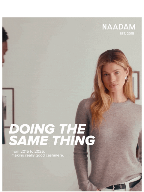 naadam newsletter: We peaked in 2015...