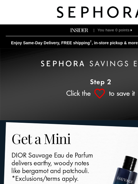 sephora newsletter: Some things you just can’t miss