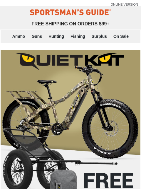 Plus, big savings on select QuietKat E-Bike purchase. ‌ ‌ ‌ ‌ ‌ ‌ ‌ ‌ ‌ ‌ ‌ ‌ ‌ ‌ ‌ ‌ ‌ ‌ ‌ ‌ ‌ ‌ ‌ ‌ ‌ ‌ ‌ ‌ ‌ ‌ ‌ ‌ ‌ ‌ ‌ ‌ ‌ ‌ ‌ ‌ ‌ ‌ ‌ ‌ ‌ ‌ ‌ ‌ ‌ ‌ ‌ ‌ ‌ ‌ ‌ ‌ ‌ ‌ ‌ ‌ ‌ ‌ ‌ ‌ ‌ ‌ ‌ ‌ ‌ ‌ ‌ ‌ ‌ ‌