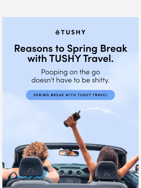 Bring your TUSHY Travel on Spring Break ͏ ͏ ͏ ͏ ͏ ͏ ͏ ͏ ͏ ͏ ͏ ͏ ͏ ͏ ͏ ͏ ͏ ͏ ͏ ͏ ͏ ͏ ͏ ͏ ͏ ͏ ͏ ͏ ͏ ͏ ͏ ͏ ͏ ͏ ͏ ͏ ͏ ͏ ͏ ͏ ͏ ͏ ͏ ͏ ͏ ͏ ͏ ͏ ͏ ͏ ͏ ͏ ͏ ͏ ͏ ͏ ͏ ͏ ͏ ͏ ͏ ͏ ͏ ͏ ͏ ͏ ͏ ͏ ͏ ͏ ͏ ͏ ͏ ͏ ͏ ͏ ͏ ͏ ͏ ͏ ͏