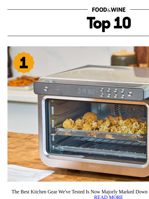 foodandwine newsletter: The Best Kitchen Gear We've Tested Is on Sale at A...
