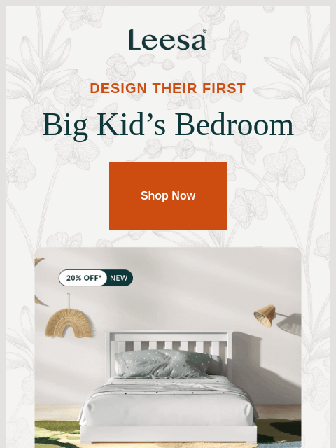 leesasleep newsletter: Time for a big kid room? We’ve got you covered