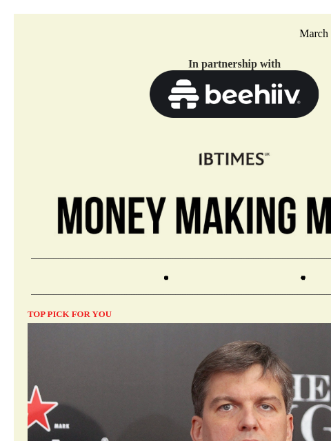 beehiiv newsletter: Michael Burry Warns of Market Volatility Amid U.S....