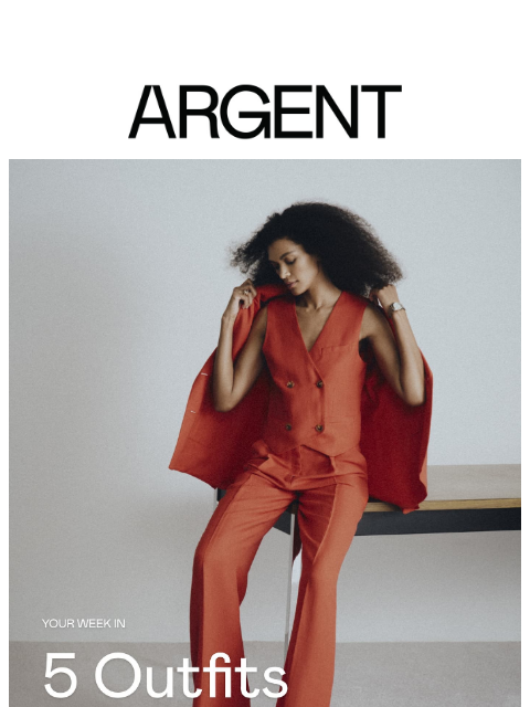 argentwork newsletter: Your Week In 5 Outfits