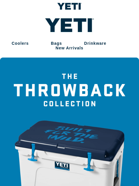 yeti newsletter: Legendary Coolers In A Throwback Color