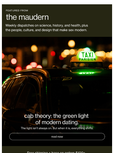 getmaude newsletter: the maudern.