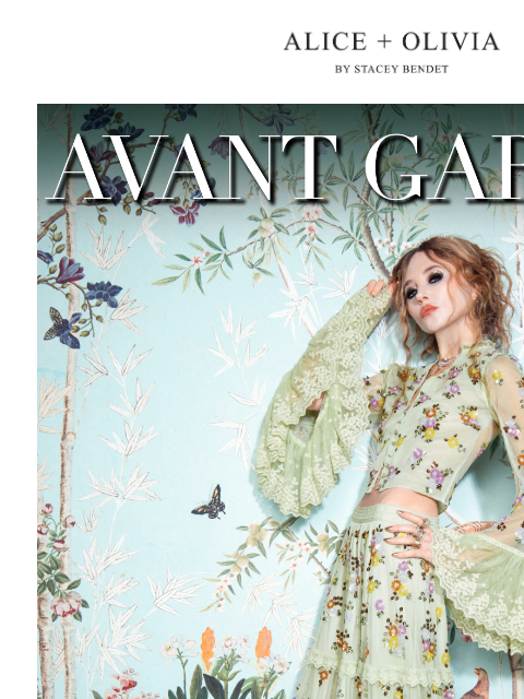 aliceandolivia newsletter: Stacey’s Garden Party Glamour