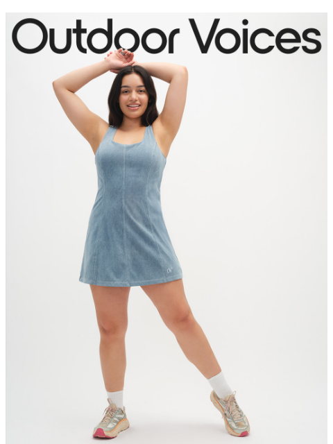 outdoorvoices newsletter: MEET STARGIRL