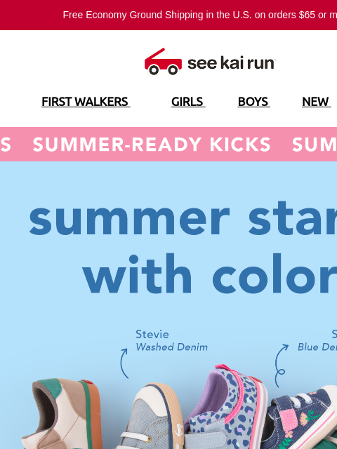 seekairun newsletter: A Colorful Summer is a Good Summer ☀️
