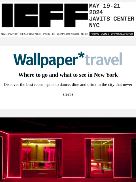 Discover the weekly Wallpaper* travel guide: where to go and what to see around the world ‌ ‌ ‌ ‌ ‌ ‌ ‌ ‌ ‌ ‌ ‌ ‌ ‌ Wallpaper* Where to go and what to see in New York Discover the best recent spots to