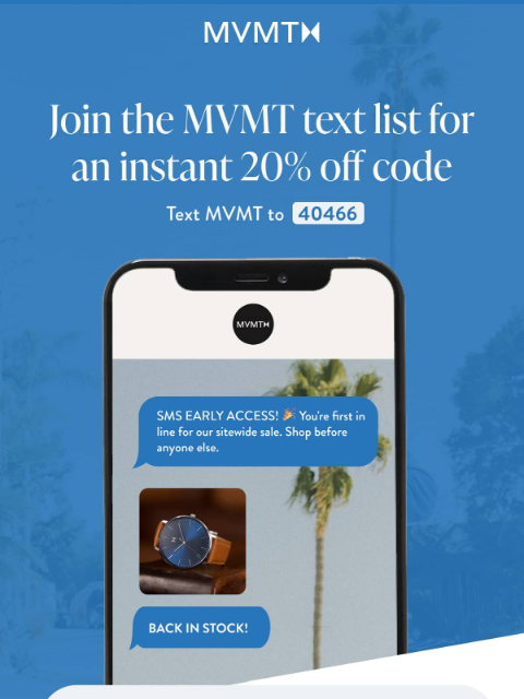 Join our MVMT text list for an automatic discount. ‌ ‌ ‌ ‌ ‌ ‌ ‌ ‌ ‌ ‌ ‌ ‌ ‌ ‌ ‌ ‌ ‌ ‌ ‌ ‌ ‌ ‌ ‌ ‌ ‌ ‌ ‌ ‌ ‌ ‌ ‌ ‌ ‌ ‌ ‌ ‌ ‌ ‌ ‌ ‌ ‌ ‌ ‌ ‌ ‌ ‌ ‌ ‌ ‌ ‌ ‌ ‌ ‌ ‌ ‌ ‌ ‌ ‌ ‌ ‌ ‌ ‌ ‌ ‌ ‌ ‌ ‌ ‌ ‌ ‌ ‌ ‌ ‌ ‌ ‌