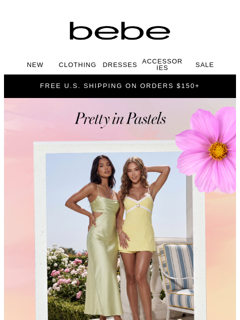 bebe newsletter: A Soft Spot for Spring 🐣🐰