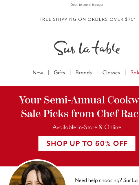 surlatable newsletter: Chef's Picks: The Cookware We Actually Use