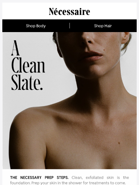 necessaire newsletter: Spring Showers