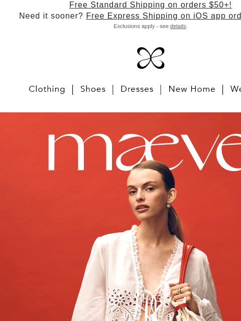 anthropologie newsletter: first look: maeve girl summer