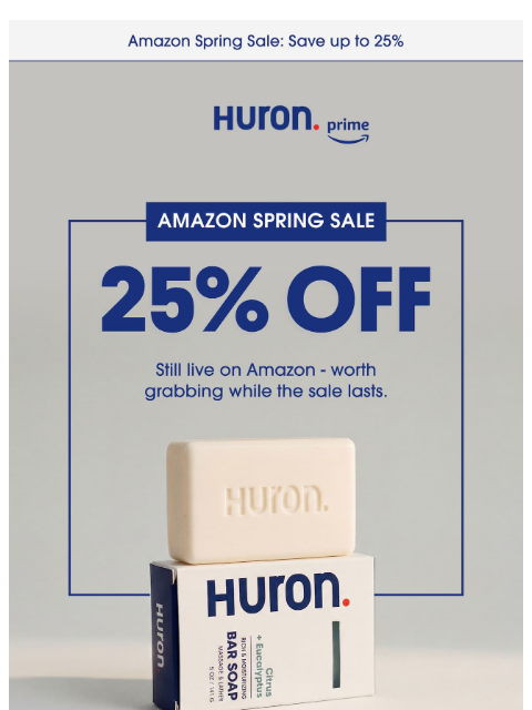 usehuron newsletter: Our Amazon Spring Sale is still live!