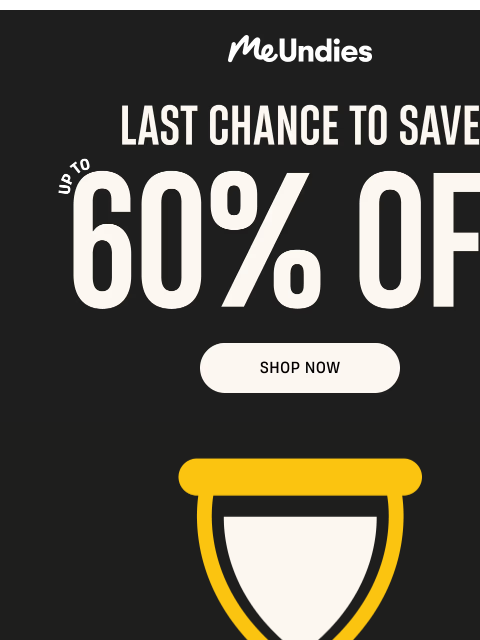 meundies newsletter: Final Hours: Up To 60% OFF