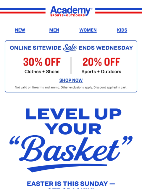 academy newsletter: 🐰 Level Up Your Easter Basket