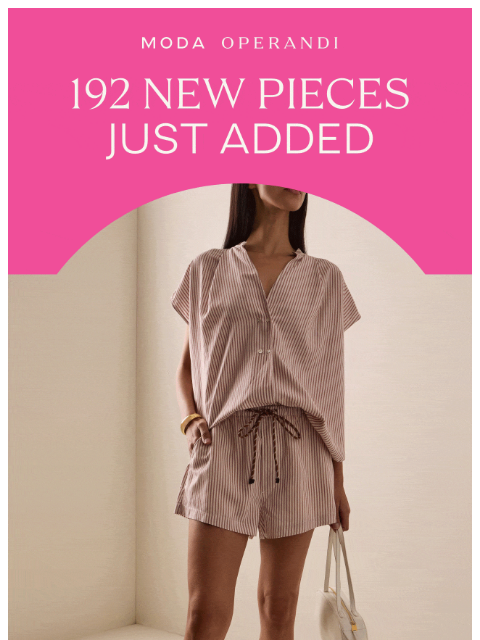 modaoperandi newsletter: 192 NEW PIECES INSIDE