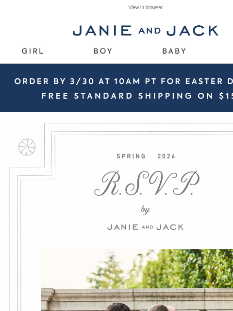 janieandjack newsletter: Discover our Special Occasion collection