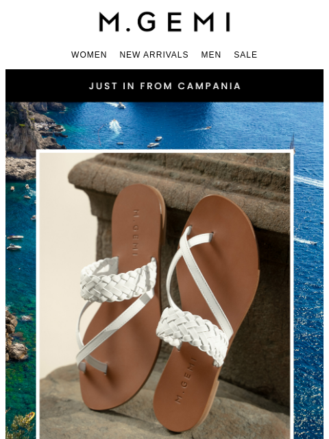 mgemi newsletter: A New Handwoven Sandal