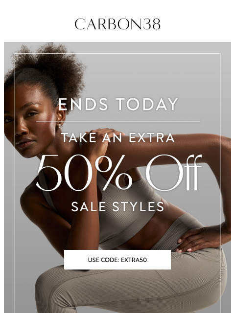 carbon38 newsletter: ENDS TODAY: Save up to 65%