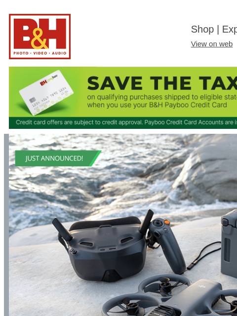 bhphotovideo newsletter: DJI Announces the Avata 360, an 8K 360-Degree FPV ...