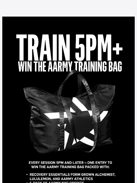 aarmy newsletter: Don’t Miss Out — Last Week to Win Big 🫡
