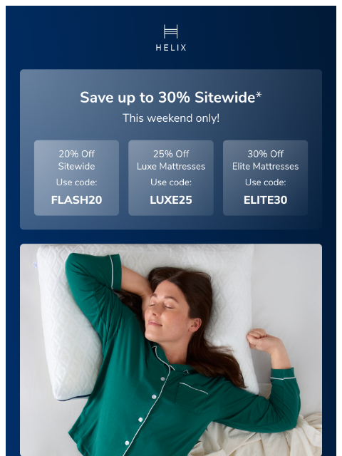 helixsleep newsletter: Your offer is EXPIRING!