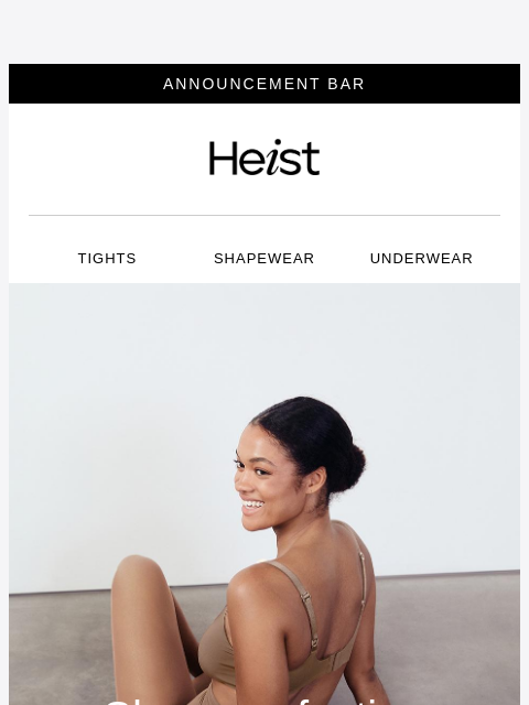 heist-studios newsletter: Nude tights are back