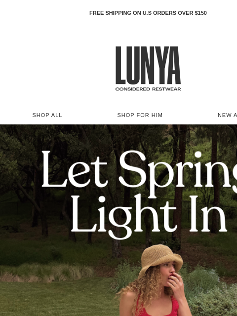 lunya newsletter: Pointelle is Trending