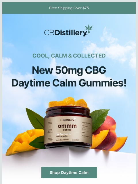 thecbdistillery newsletter: New Product 📢:  Daytime Calm Gummies are here!