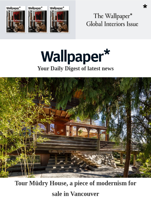 futureplc newsletter: This modernist Müdry house could be yours