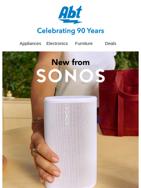 abt newsletter: Meet Sonos Play and Era 100 SL
